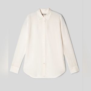 FLASH SALE! NWT Everlane The Clean Silk Relaxed Shirt, Brand New, size 2